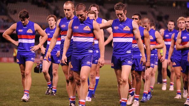 The Western Bulldogs are looking to avoid too many scenarios like this next season.