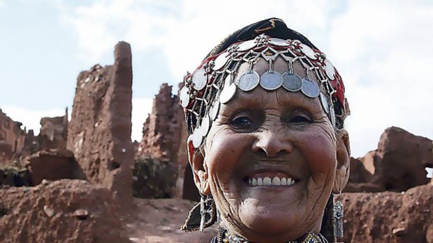 A Berber woman.