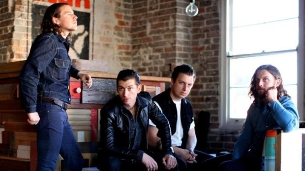 Arctic Monkeys in Sydney earlier this month.