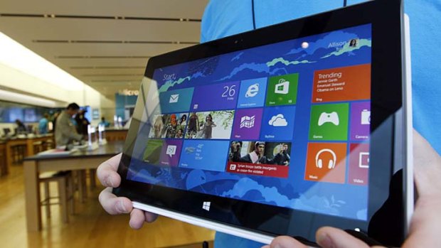Head-scratcher: Microsoft's Surface tablet.