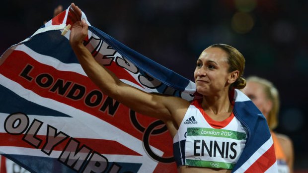 Face of the Games ... Britain's Jessica Ennis.