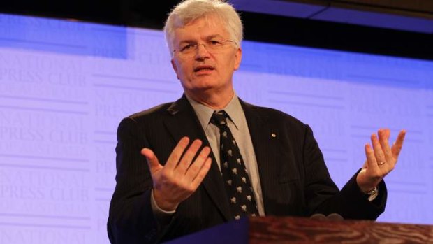 Professor Glyn Davis has warned that the Abbott government's changes to higher education was an unprecedented 'social experiment'.