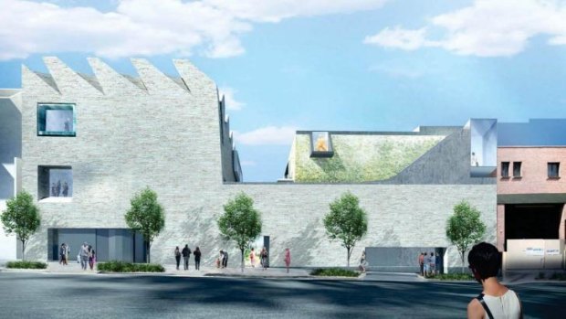 An artist's impression of the proposed $32 million cultural facility for Chippendale set to be approved by the council.