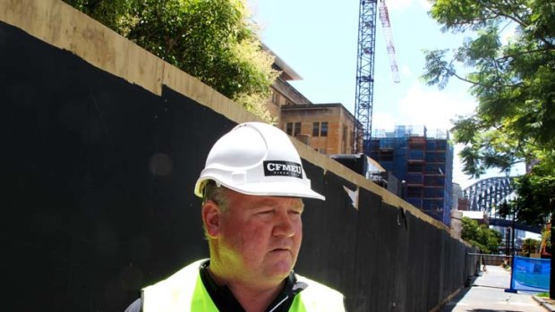 CFMEU secretary Brian Parker &#8230; ''a complete vindication'' for union.