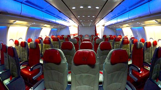 Child free ... AirAsia X has introduced 'quiet zones' on its planes.
