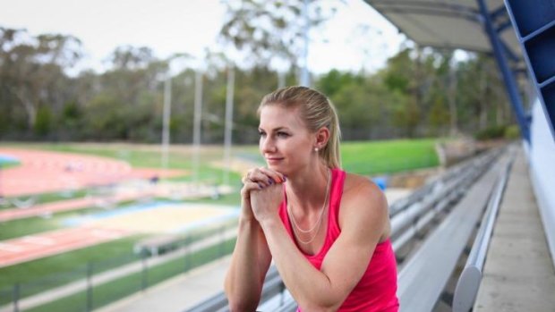 On track: Canberra's Melissa Breen is hopeful of getting Athletics Australia funding.
