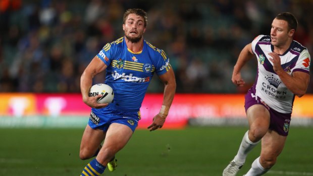 Injury concern: Eels' skipper Kieran Foran.