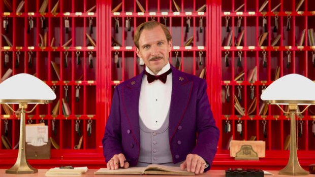 Inspired: Ralph Fiennes as Monsieur Gustave.