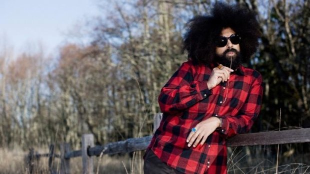 Take it as it comes:  Reggie Watts doesn’t like to be too organised  for his shows.