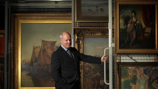 Outgoing NGV director Gerard Vaughan will return to academia.