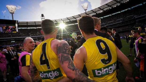 The Tigers will need to be led by guns Trent Cotchin and Dustin Martin.