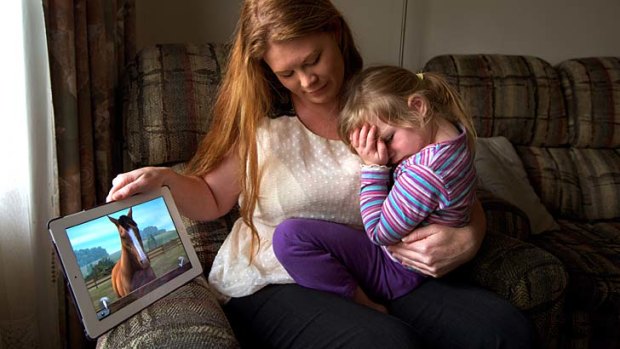 "I was shocked how difficult it was to get a refund": Tegan DeClark with her daughter Amelia.