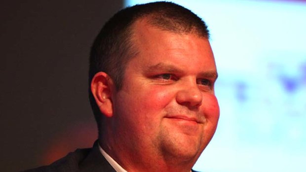 Nathan Tinkler ... slept while his Ferrari was stolen.