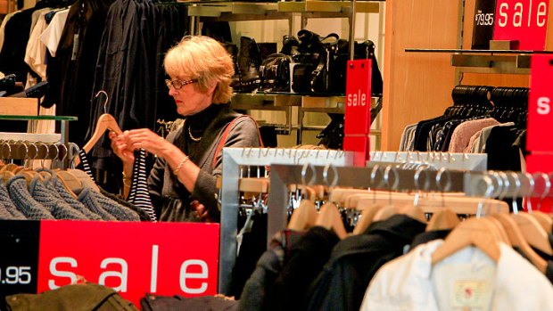 Hot under the collar ... Shoppers have turned their backs on the fashions of the season.