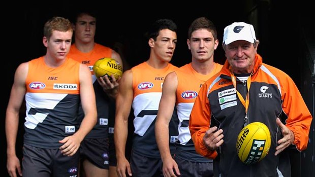 Get smashed, stay positive ... the Greater Western Sydney Giants.
