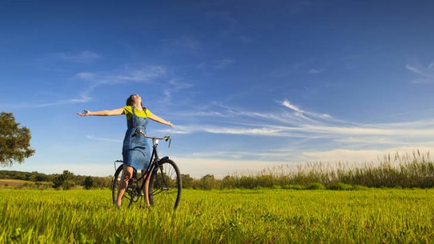"Getting outside" ... exercise, fun and enjoyment are cited as some of cycling's many attractions.