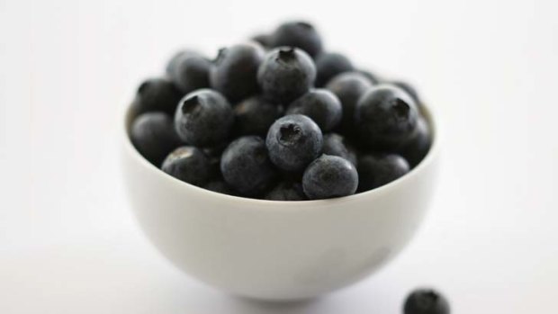Blueberries ... may help build strong bones.