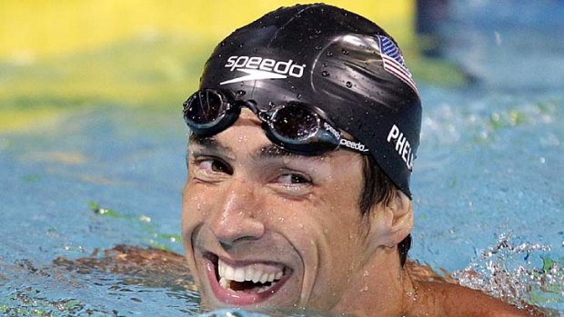 Michael Phelps: "...there are a lot of people swimming faster than they did in the suit."