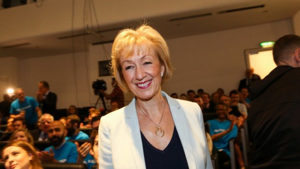 Out of the race: Andrea Leadsom.