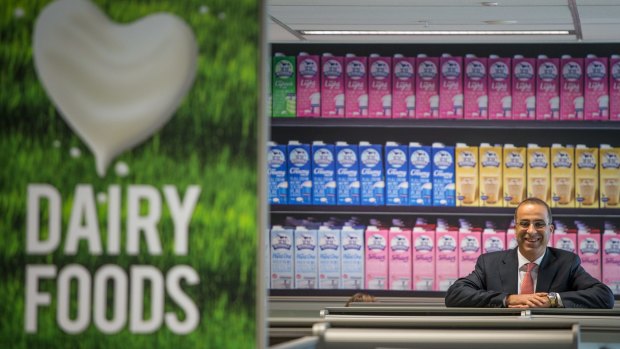 Gary Helou believes the co-operative can increase its milk intake despite drought conditions.