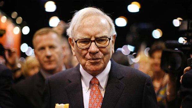 Billionaire financier and Berkshire Hathaway Chief Executive Warren Buffett.