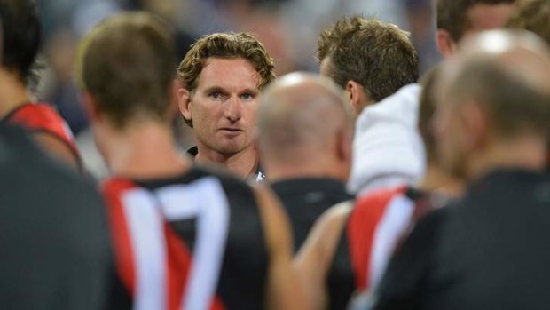 Backed by the Essendon faithful: James Hird.