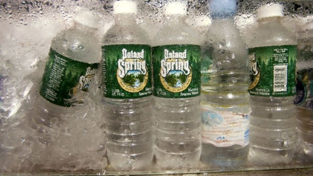 Lawsuit says that Poland Springs' claim that its water bottles contain "100 per cent natural spring water" is false.