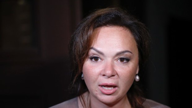 Kremlin-linked lawyer Natalia Veselnitskaya tells journalists in Moscow on Tuesday that she had no compromising information to reveal at the Trump jnr meeting.