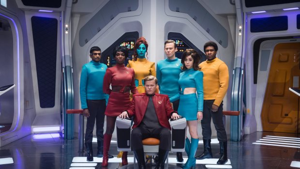 Black Mirror USS Callister. The role of captain is played by Jesse Plemons.