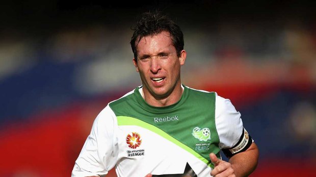 Glory days ... English football legend Robbie Fowler was the marquee signing for the North Queensland Fury in their debut season.