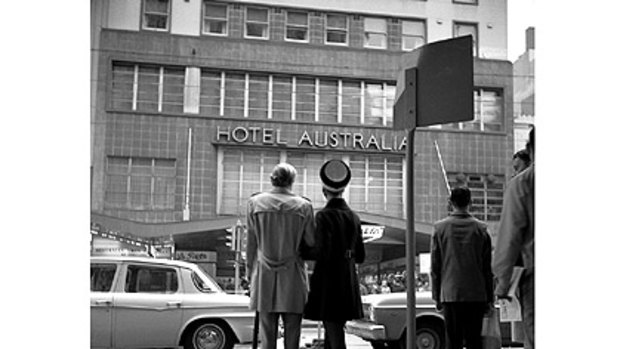 The former Australia Hotel in 1970.
