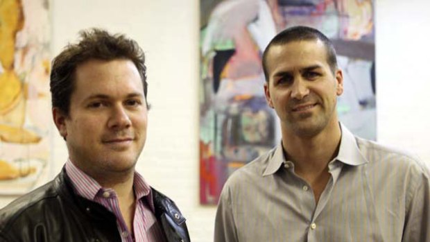 Luke Janssen (left) and Matthew Turnbull from TigerSpikewill grow NY office to 20 people.