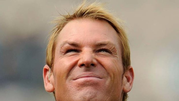 Slimmed down ... Shane Warne, pictured on June 19 this year.