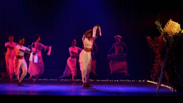 Roots in ritual: Chitrasena Dance Company performs Offering in Dancing for the Gods.