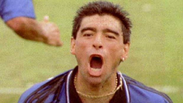 Diego Maradona failed a drugs test soon after scoring against Greece in USA '94.