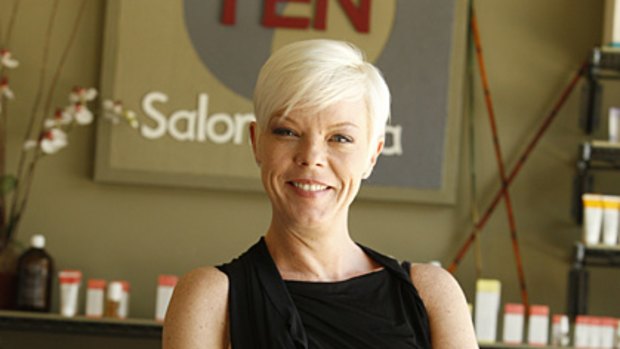 Going for the chop ... Gold Coast-raised Tabatha Coffey, star of the new salon renovation show <i>Tabatha's Salon Takeover.</i>