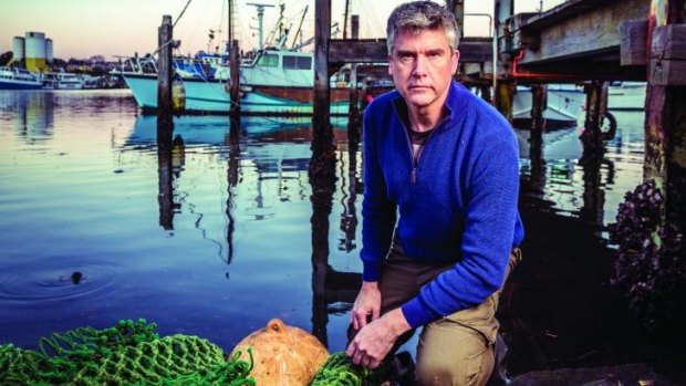 Eco warrior: Matthew Evans wants to see labelling that reflects where seafood comes from and how it was produced, so the public can make decisions about sustainability and choose not to export destruction. 