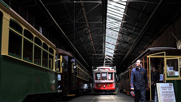 Bendigo Tramways depot and museum … history with a view to the future.