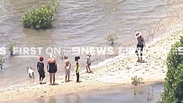 Brad Pitt and Angelina Jolie have been spotted on holiday in Queensland.