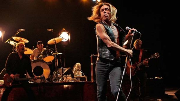 With their iconic frontman leading the charge, Iggy and  the Stooges wow the crowd at the HMV Hammersmith Apollo in London in May.