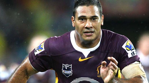 Justin Hodges of the Broncos will be up against his former club.