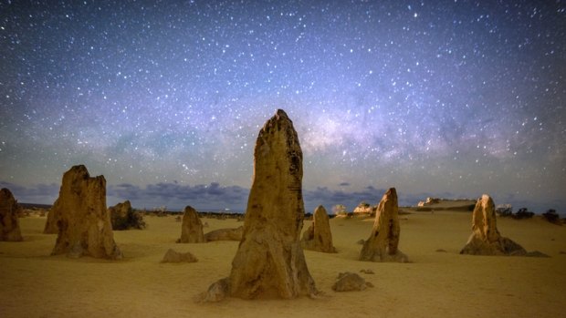 Head to the Pinnacles Desert in WA and find yourself immersed in nature's beauty.