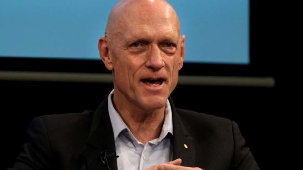 Schools Minister Peter Garrett says he will not serve in a Rudd ministry.