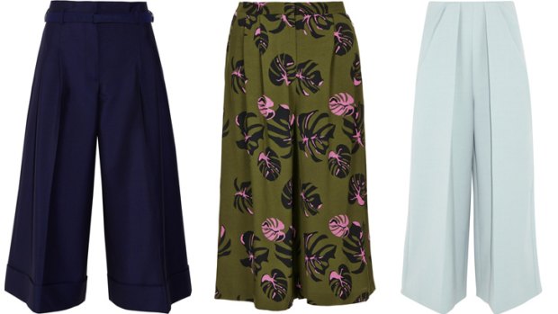 Culottes come in a variety of styles.