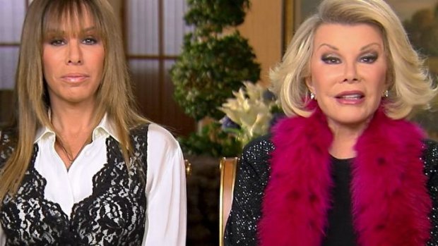 Joan Rivers, right, and Melissa in "Joan & Melissa: Joan Knows Best?"