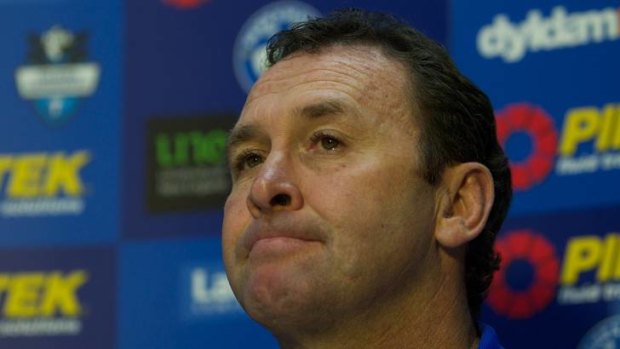 Big ask ... Ricky Stuart was immediately compared to the late Jack Gibson after taking charge of the Eels.