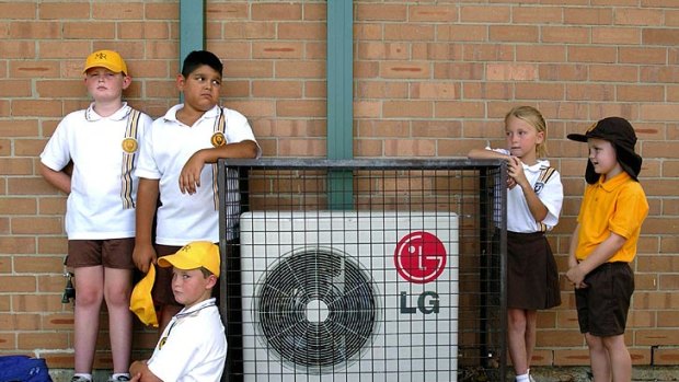 School students will finally get some air-conditioning relief.