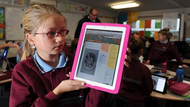 For Tyree Paterson and fellow year 6 students at Manor Lakes College, personal iPads open a window on digital learning.