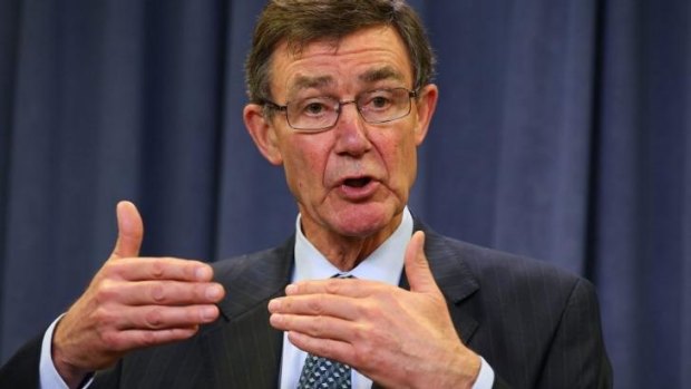 Air Chief Marshal Angus Houston says the primary radar data on MH370's altitude "is regarded as unreliable." 