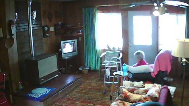 Martha ... live footage from inside her home can be watched by anyone with an internet connection.